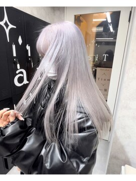 ティアム 渋谷店(Tiam shibuya) イメチェン/ホワイトカラー/フェミニン/ダークアッシュ/モード