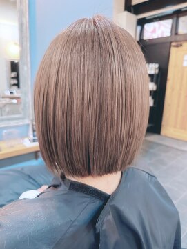 オンアンドオフ コウベ(ONandOFF KOBE) ハイトーンも潤う髪質改善カラー