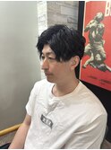 ツイストスパイラルパーマ/メンズカット/波巻きパーマ/札幌/大通