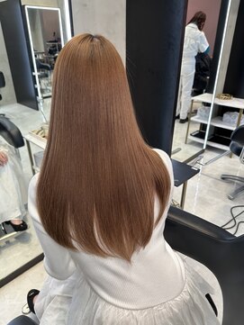 ザシェノンアオヤマ(THE CHAINON AOYAMA) 韓国くびれロングミルクティーベージュ