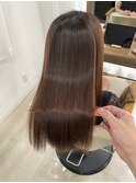 乾かすだけで綺麗になれる縮毛矯正!