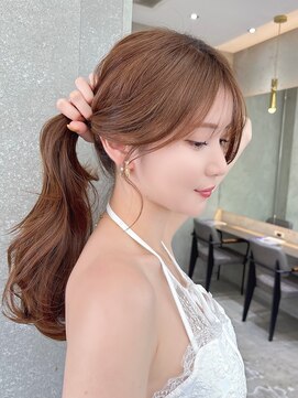 ロンドアンメゾン 原宿(Lond un Maison.) 【安岡 大介】韓国レイヤー/おくれ毛/シースルーバング/もみれ毛