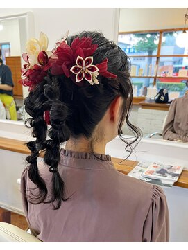 フラム(fulam) 編み下ろしポニー