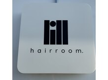 リルヘアールーム(lill hairroom.)の雰囲気(この看板が目印です♪)