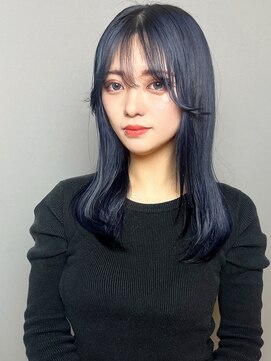 アドール(ADOR) 【ADOR上村】韓国っぽブルーブラック