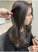 冬のグレージュカラー