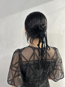 タグ(#tag) #お呼ばれヘア×カチモリ