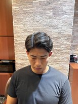 アールドボーテ 理容室(R de Beaute)&nbsp;ニュアンスパーマ 七三 テーパーフェード <理容室>