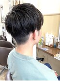【見附 今町】似合わせハイライト マッシュ刈り上げ