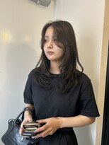 メルシー(merci.)&nbsp;たっぷりレイヤー　オリーブブラウン