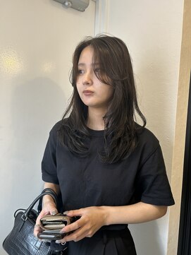 メルシー(merci.) たっぷりレイヤー　オリーブブラウン