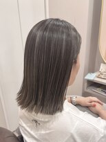 カミノワ(kaminowa)&nbsp;白髪率30%おすすめヘア/神戸/三宮/脱白髪染め/白髪ぼかし/