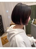 ミニボブ×黒髪