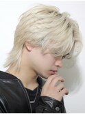 横浜駅/ニュアンスウルフ/ナチュラルマッシュ/ブリーチ