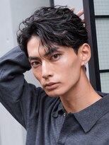 テン 心斎橋(tenn.)&nbsp;フェザーショートフェザーパーマニュアンスパーマショートヘア