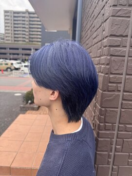 テーラヘアー 土浦店(TELA HAIR) ネイビーカラー