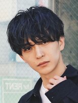バイフィフス 原宿/表参道(by fifth)&nbsp;原宿シャドウパーマメンズカットラウンドマッシュスタイル