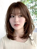 ロビー 表参道(ROBBY)&nbsp;結べるミディアムヘア/大人レイヤーカット/ 30代40代50代表参道