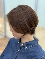 イングローブ ベイシア東金店(Ingrove) 360度美シルエット!メテオカラーの丸みショート×艶カラー