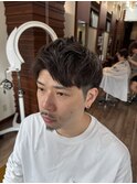 刈り上げ短髪マレッドヘア