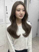 トレヘアー 京都 烏丸(tRe hair)&nbsp;ミルクティーベージュ/グレージュ/ハイトーン/透明感カラー