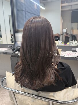 ドットニュー 横浜店(dot.nyu) 【艶カラー×顔周りカット】韓国/韓国ヘア/横浜/横浜駅/学割