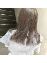 ミョンシル&nbsp;【myonsil】透明感グレージュヘアカラー