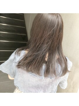 ミョンシル 【myonsil】透明感グレージュヘアカラー