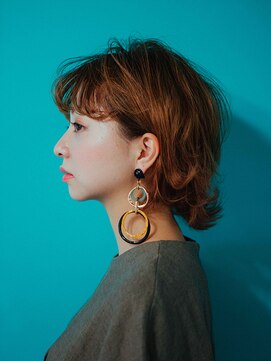 アカサ(A.casa) 外ハネショートボブ/20代/30代/40代/50代/西阿知/イオン倉敷