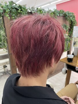 ガーデン アクロスプラザ足利店(garden) メンズカット/カシスピンク/カシスバイオレット