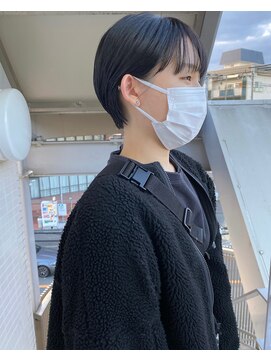 オーシャン(Ocean) ［OCEAN Hair&Life 水田成美］黒髪☆スッキリマッシュショート