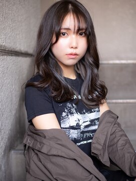 オースト ヘアー ステラ 新宿店(Aust hair Stella) ヨシンモリ×イヤリングカラーペールグレージュAust 新宿