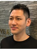 やんわりな雰囲気おとなボウズ