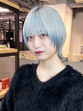 アルバム 池袋(ALBUM) デザインウルフ_チェリーブラウンフェミニンロング_29408