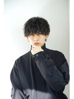 ゴールド 京都(GOALD)&nbsp;#マッシュウルフ　波巻きスパイラル　渋谷/メンズパーマ