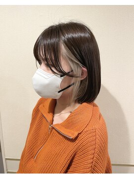 ロレト(Loreto) インナーカラー×ボブ