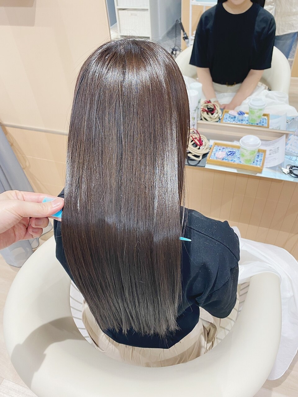 髪質改善ストレート/オベリクス/艶髪/絹髪：L180060628｜チェレ