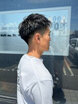ミック ヘアアンドメイクアップ 直江津店(miq Hair&Make up)&nbsp;短めツーブロ