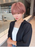 どこから見ても綺麗なフォルム大人可愛いレイヤーショート