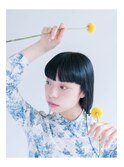 バレッタアレンジ　ストレート/白髪染め/ヘッドスパ/リタッチ