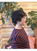ゆるふわ黒髪ショート