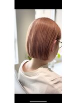 ヨキ(yoki.)&nbsp;ミニボブ+ピンクベージュ