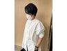 【高リピート率】似合せカット＋透明感カラー＋3stepシェルパトリートメント