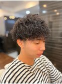 マッシュ/ツーブロ/ツイスパ/ツイスト/シェービング/白髪染め