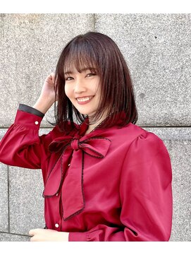 レスピア 銀座(Respia) 大人可愛いストレート×艶カラー【銀座/有楽町】30代40代50代