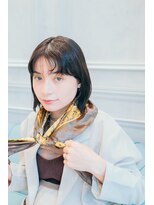 アド(ad)&nbsp;[ad 二条/円町/大宮/西院/京都］ニュアンスカラーby永谷 裕香