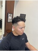 癖毛活かしバックスタイル