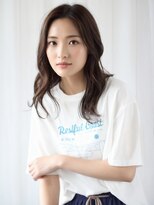 アース センター南店(HAIR&MAKE EARTH) ★黒髪ボブルフネビージュ小顔ワンレン前髪