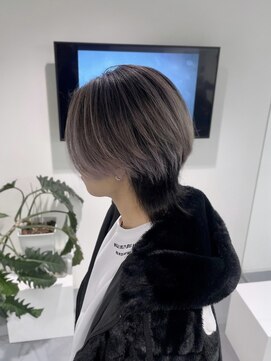 レフ(LEF) メンズバレイヤージュ/ケアブリーチ/ウルフカット