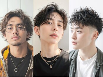 カーム(calm)の写真/ON/OFFキマるStyleで周りと差をつける![鹿島田/新川崎/髪質改善/白髪ぼかし/酸性ストレート/Men's/学割U24]